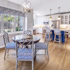 kitchen remodel downingtown pa, dining room design, custom window treatments