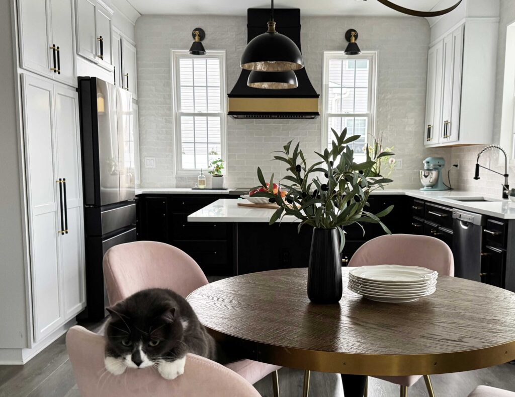 Interior design pet friendly, light and bright kitchen design, main line philadelphia