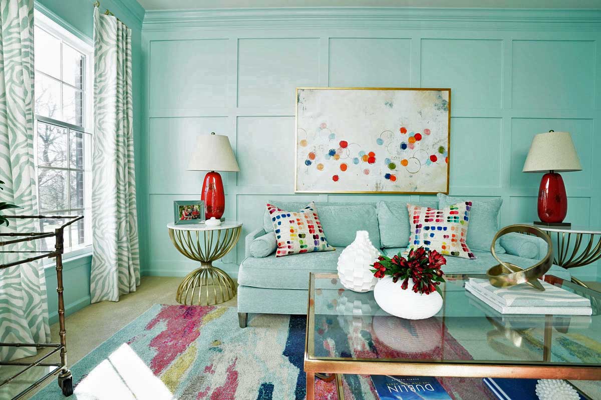 Vivid Harmony: A Bold Transitional Retreat