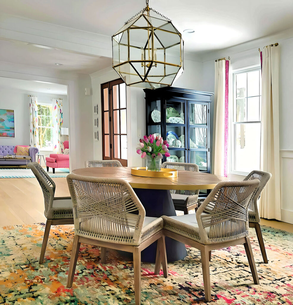 Interior design project on the Main Line Philadelphia incorporates existing items