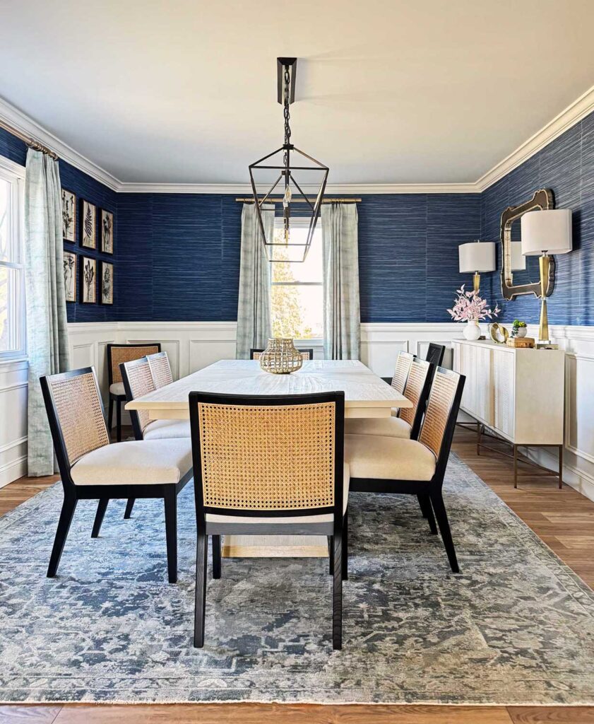 home renovation and elegant dining room design near main line philadelphia