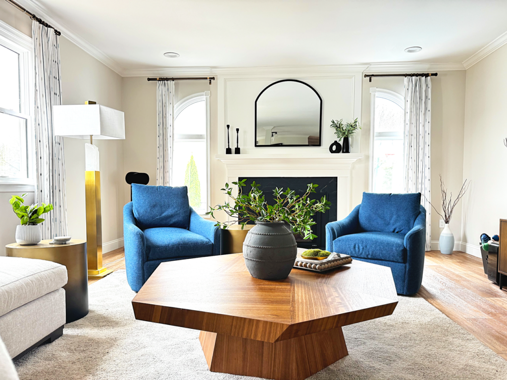 Family room design and home decorating Downingtown