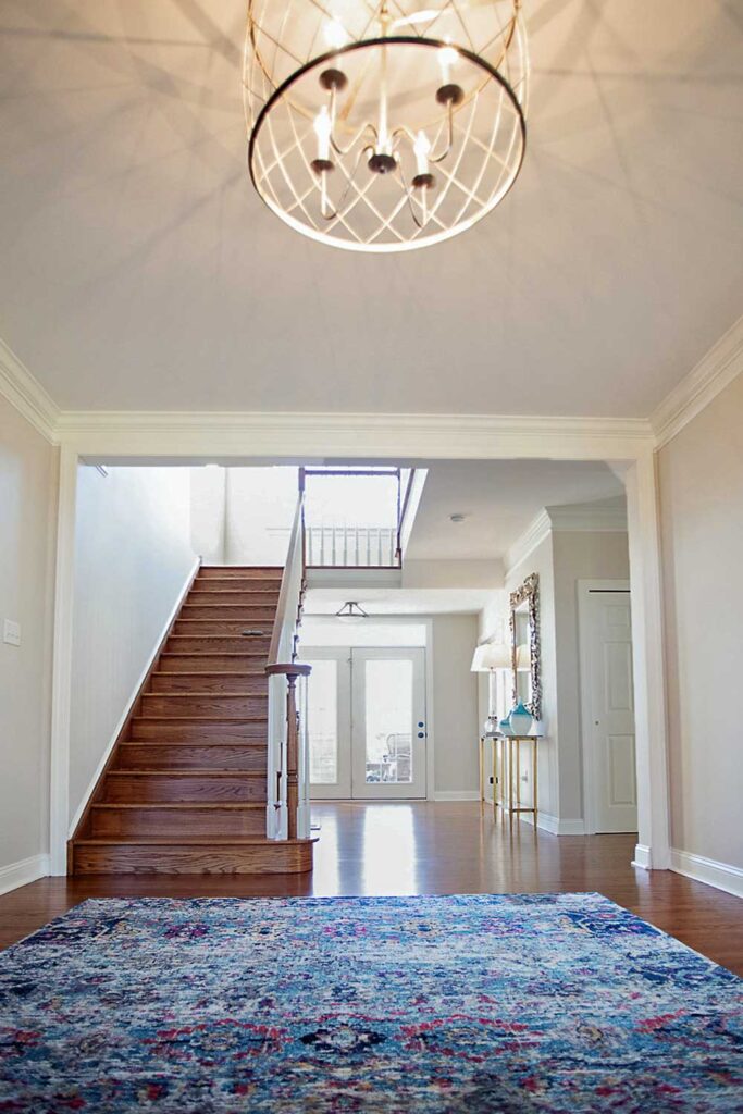 Phoenixville home design  entry way